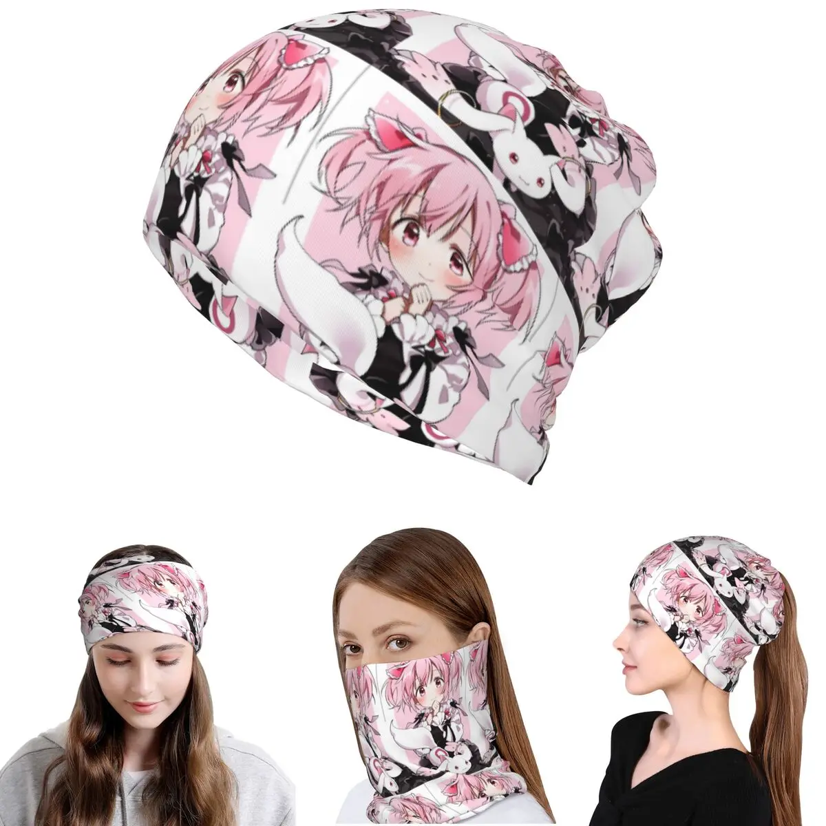 Puella Magi Madoka Magica Bandana Neck Gaiter Wrap Scarf Multi-use Headband Beanies Hat Unisex Adult Windproof
Puella Magi Madoka Magica Bandana Neck Gaiter Wrap Scarf Multi-use Headband Beanies Hat Unisex Adult Windproof