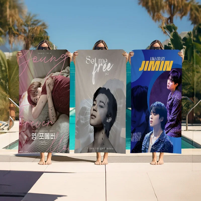 Большое пляжное полотенце из микрофибры Singer J-Jimin Kpop, быстросохнущее полотенце, пляжные полотенца с песком, полотенце для бассейна, для путешествий, бассейна, йоги
Большое пляжное полотенце из микрофибры Singer J-Jimin Kpop, быстросохнущее полотенце, пляжные полотенца с песком, полотенце для бассейна, для путешествий, бассейна, йоги