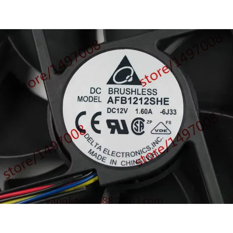 Delta Electronics AFB1212SHE 6J33 DC 12 В 1,60 А 120x120x38 мм Вентилятор охлаждения сервера
Delta Electronics AFB1212SHE 6J33 DC 12 В 1,60 А 120x120x38 мм Вентилятор охлаждения сервера