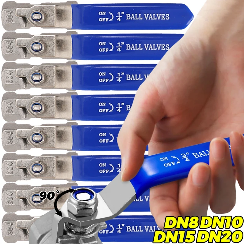 Шаровой кран из нержавеющей стали с внутренней резьбой, промышленный переключатель клапана для масляной трубы с синей длинной ручкой, сверхмощный запорный клапан
Шаровой кран из нержавеющей стали с внутренней резьбой, промышленный переключатель клапана для масляной трубы с синей длинной ручкой, сверхмощный запорный клапан