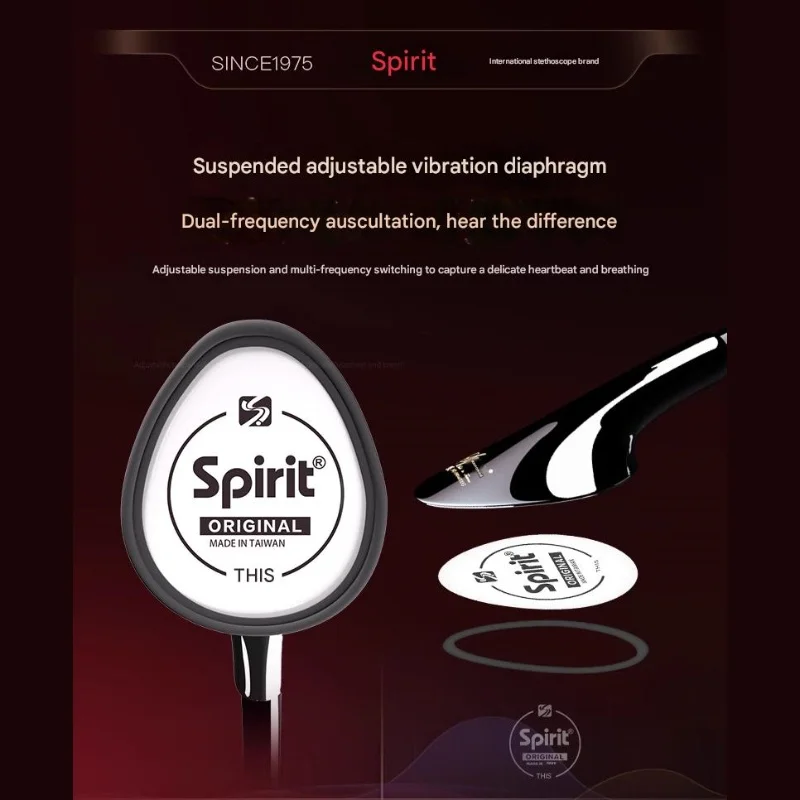 Стетоскоп с одной головкой Spirit 635 для медсестер, насадки с мягким уплотнением для врачей, медсестер, студентов, взрослых, домашнего использования
Стетоскоп с одной головкой Spirit 635 для медсестер, насадки с мягким уплотнением для врачей, медсестер, студентов, взрослых, домашнего использования