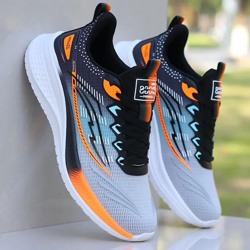 Men's Summer Ultra-light Running Shoes Soft Bottom Shock Absorption Sports Casual Shoes Breathable Mesh Shoes National Brand
Men's Summer Ultra-light Running Shoes Soft Bottom Shock Absorption Sports Casual Shoes Breathable Mesh Shoes National Brand