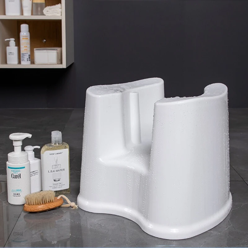 Shower Stool for Elderly, Non-Slip Bath Seat, Thickened Plastic Shower Chair, Bathroom Sitting Stool, Anti-Slip Washing Stool
Shower Stool for Elderly, Non-Slip Bath Seat, Thickened Plastic Shower Chair, Bathroom Sitting Stool, Anti-Slip Washing Stool