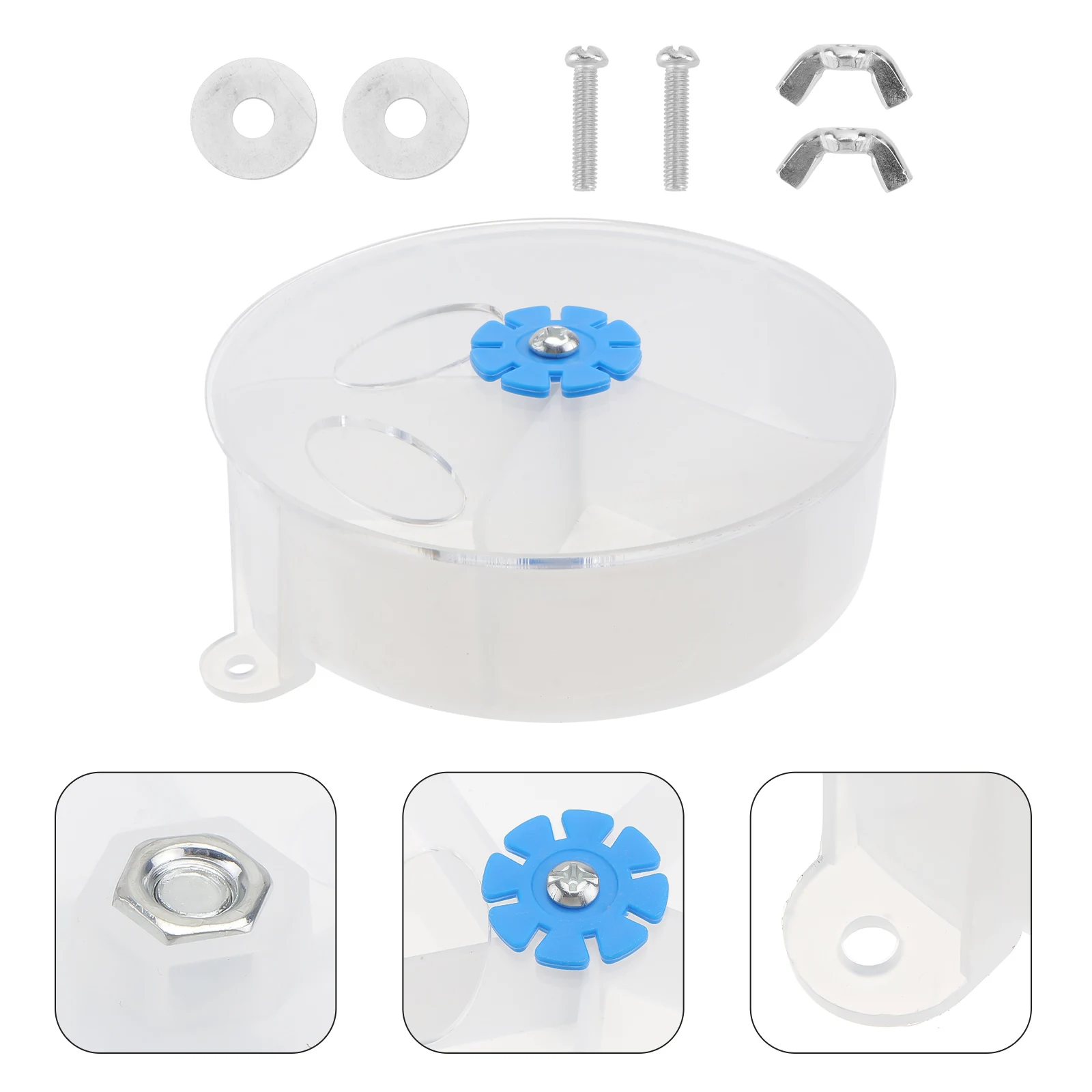 1pc Parrot Foraging Box Acrylic Bird Feeding Container Multi-Grid Durable Wear-Resistant Bite-Proof Long-Lasting Fun Busy For
1pc Parrot Foraging Box Acrylic Bird Feeding Container Multi-Grid Durable Wear-Resistant Bite-Proof Long-Lasting Fun Busy For