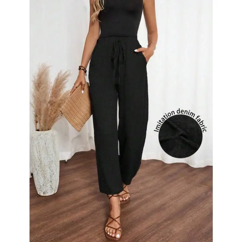 New Q 58989 Women's Casual Denim Jeans Side Lace Long Pants Vintage Sle Ciwalk Nine Points Pants Micro Elastic Tee-acet...
New Q 58989 Women's Casual Denim Jeans Side Lace Long Pants Vintage Sle Ciwalk Nine Points Pants Micro Elastic Tee-acet...