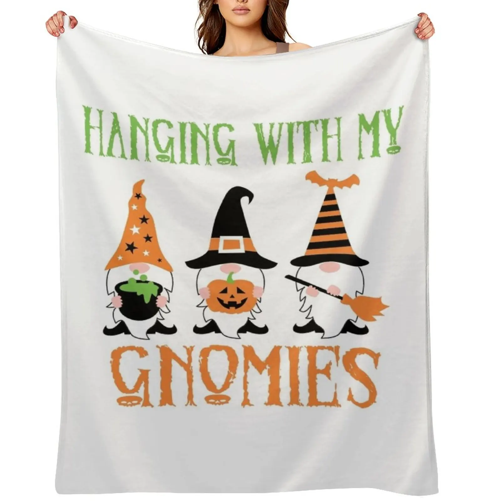 Hanging With My Gnome - Funny Pumpkin Halloween Gift Throw Blanket Personalized Gift Thermal anime Extra Large Throw Blankets
Hanging With My Gnome - Funny Pumpkin Halloween Gift Throw Blanket Personalized Gift Thermal anime Extra Large Throw Blankets