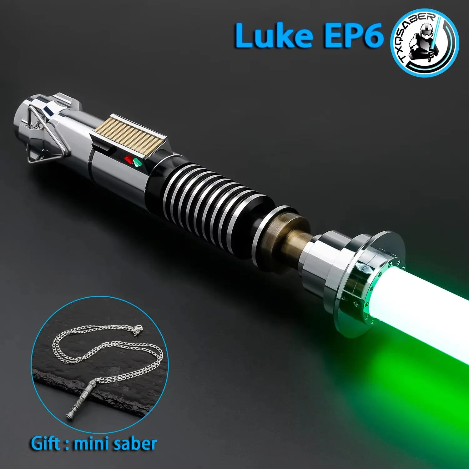 Skywalker Luke EP6 V1 TXQSTUDIO NeoPixel Smooth Swing lightsaber For Adult Cosplay Toys Bluetooth Colors Change Heavy Dueling
Skywalker Luke EP6 V1 TXQSTUDIO NeoPixel Smooth Swing lightsaber For Adult Cosplay Toys Bluetooth Colors Change Heavy Dueling