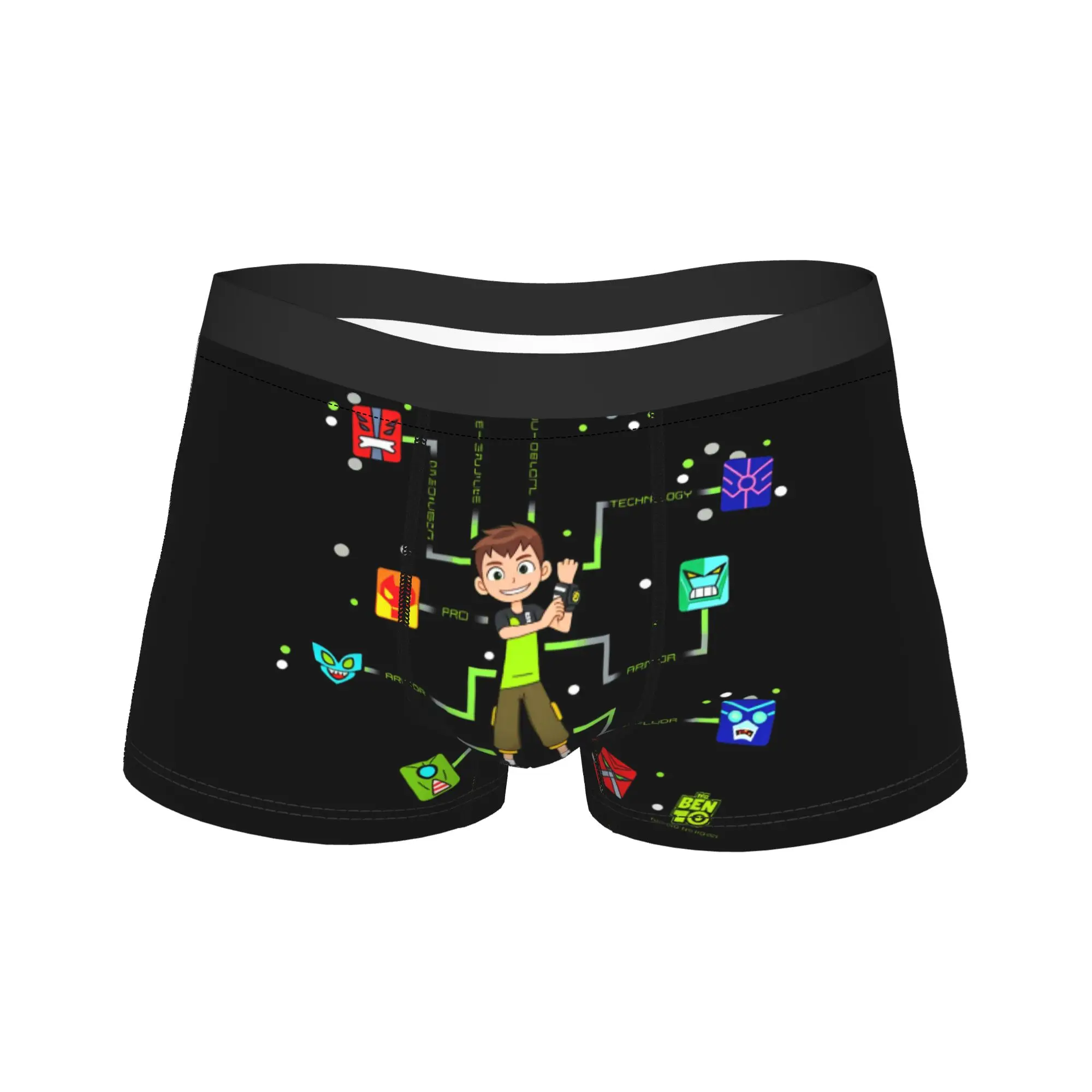 Ben 10 Aliens Underwear Breathable Panties Printing Boxer Brief For Man Pouch Oversize Trunk
Ben 10 Aliens Underwear Breathable Panties Printing Boxer Brief For Man Pouch Oversize Trunk