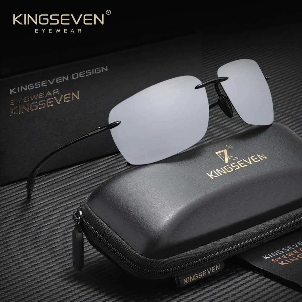 Солнцезащитные очки KINGSEVEN Ultralight без оправы, прямоугольные, для мужчин и женщин, с зеркальными линзами
Солнцезащитные очки KINGSEVEN Ultralight без оправы, прямоугольные, для мужчин и женщин, с зеркальными линзами