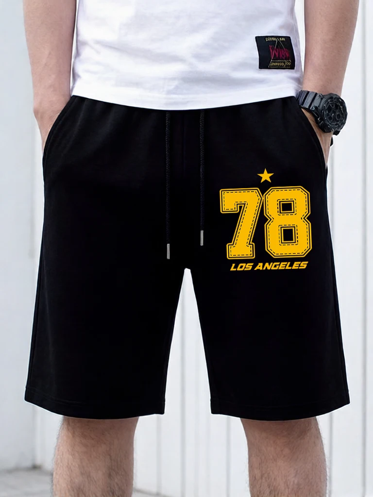 Los Angeles Number 78 Printing Casual Pocket Mens Wide-Leg Pants Black Street Fashion Sportpants Retro All-Match Soft Shorts
Los Angeles Number 78 Printing Casual Pocket Mens Wide-Leg Pants Black Street Fashion Sportpants Retro All-Match Soft Shorts