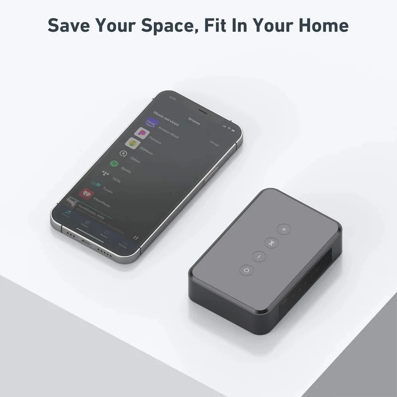Arylic s10+ Wireless Music Streamer, Wireless multiroom Home Stereo Music Receiver Circuit Module with Tidal Airplay
Arylic s10+ Wireless Music Streamer, Wireless multiroom Home Stereo Music Receiver Circuit Module with Tidal Airplay