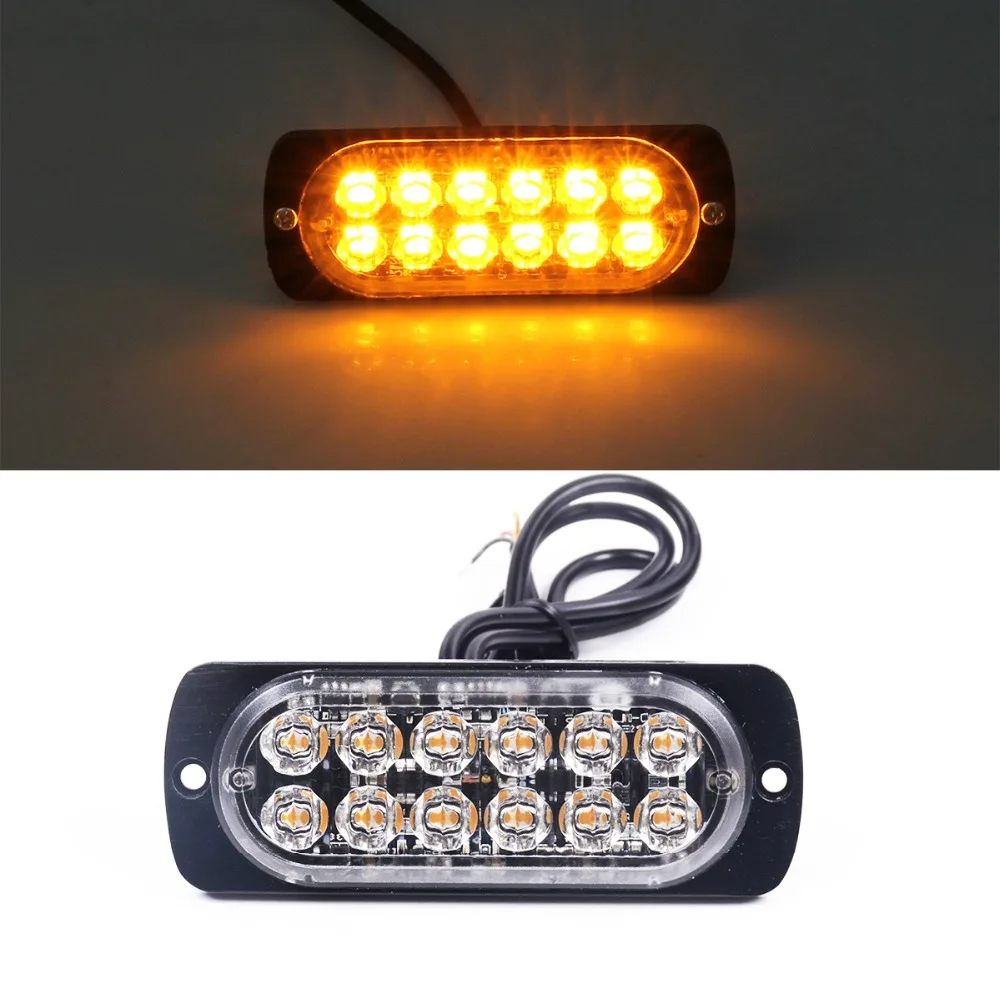 1* Car Truck Side Marker Signal Indicator Light 12LED Car Emergency Warning Flash Strobe Light Auto External Lights White/Yellow
1* Car Truck Side Marker Signal Indicator Light 12LED Car Emergency Warning Flash Strobe Light Auto External Lights White/Yellow