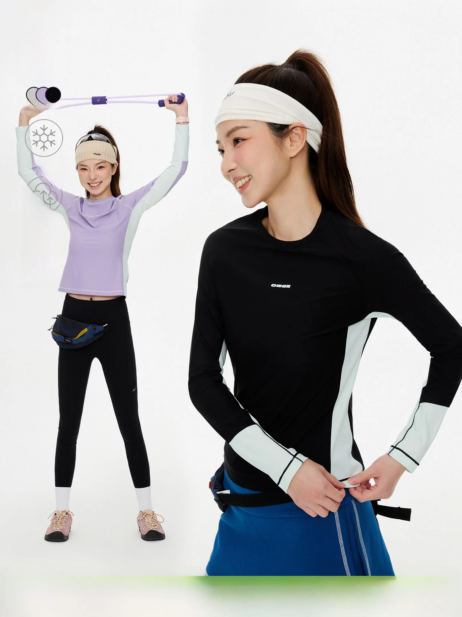 Женская футболка Owox Spor с длинным рукавом, облегающая, охлаждающая, базовый слой, контрастные цвета, с эффектом утяжки на талии
Женская футболка Owox Spor с длинным рукавом, облегающая, охлаждающая, базовый слой, контрастные цвета, с эффектом утяжки на талии