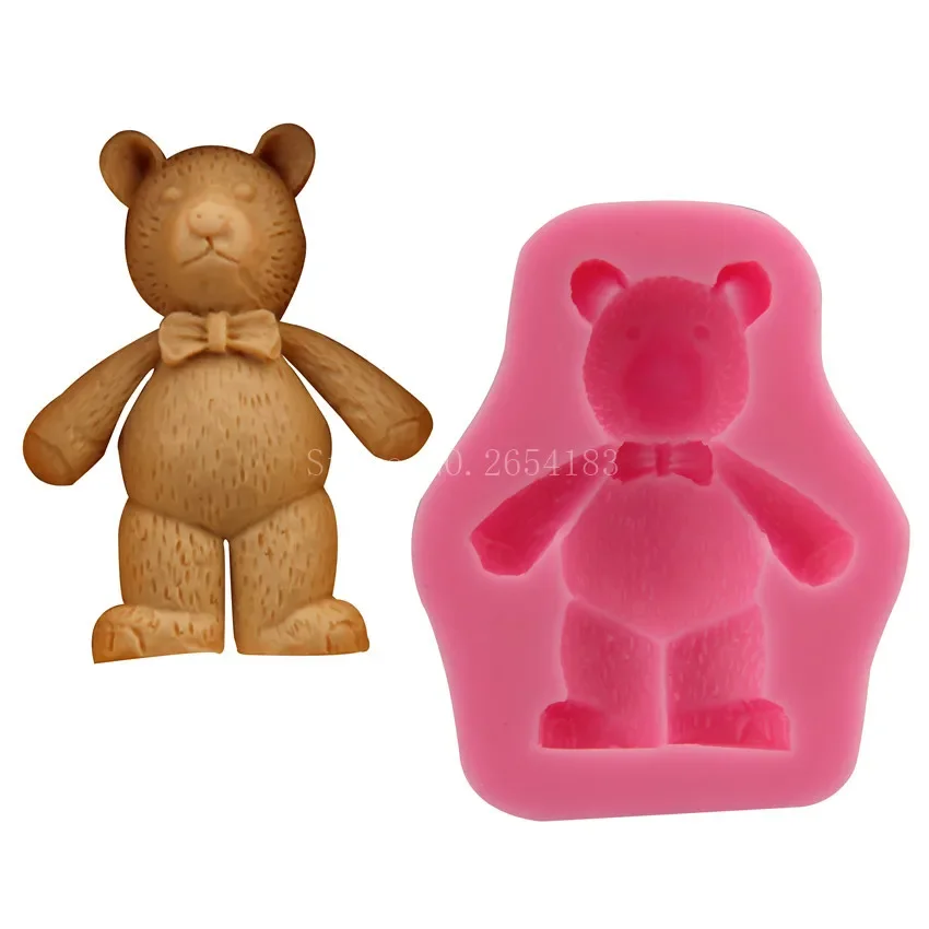 Animal Gentle Teddy Bear Silicone Fondant Soap 3D Cake Mold Cupcake Jelly Candy Chocolate Decoration Baking Tool Moulds FQ2969
Animal Gentle Teddy Bear Silicone Fondant Soap 3D Cake Mold Cupcake Jelly Candy Chocolate Decoration Baking Tool Moulds FQ2969