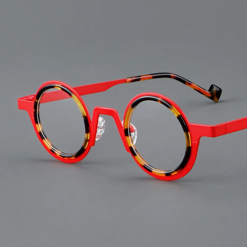 Small Round Acetate Titanium Glasses Frame Men Anti Blue Light Eyeglasses Women Myopic Optical Glasses Frames Retro Top quality
Small Round Acetate Titanium Glasses Frame Men Anti Blue Light Eyeglasses Women Myopic Optical Glasses Frames Retro Top quality