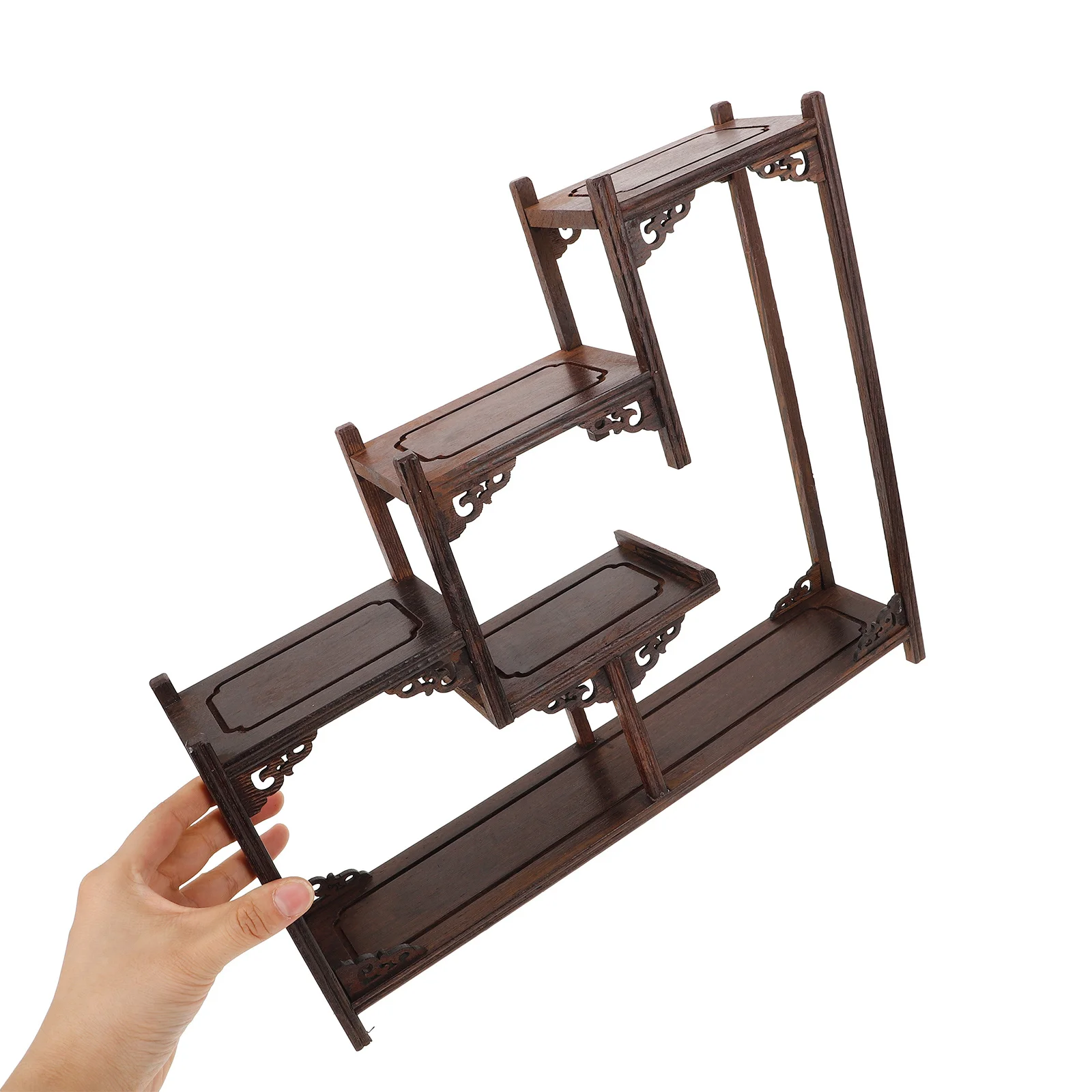 Chinese Style Display Shelf Multi-Layer Wooden Craft Curio Stand Vintage Home Decor Living Room Tea House
Chinese Style Display Shelf Multi-Layer Wooden Craft Curio Stand Vintage Home Decor Living Room Tea House