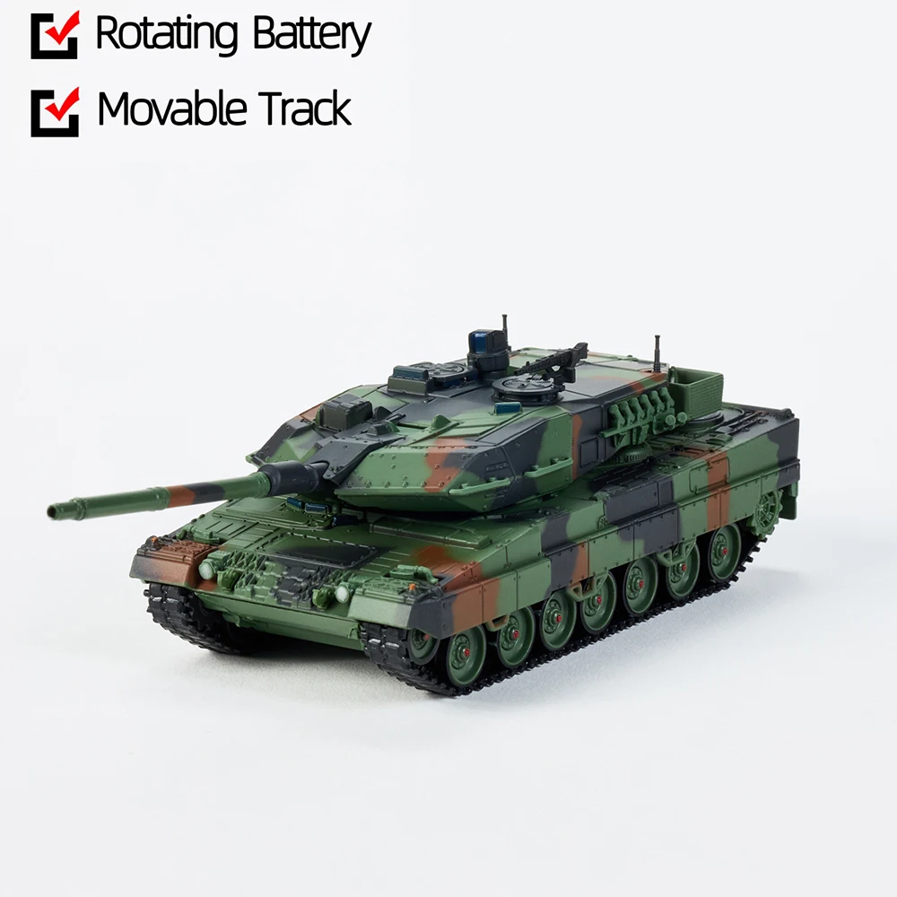 Leopard 2A6 Основный боевой танк НАТО Трехцветный камуфляж Литой под давлением металл 1:64 Военная модель Набор для рукоделия Подарочная игрушка-головоломка
Leopard 2A6 Основный боевой танк НАТО Трехцветный камуфляж Литой под давлением металл 1:64 Военная модель Набор для рукоделия Подарочная игрушка-головоломка