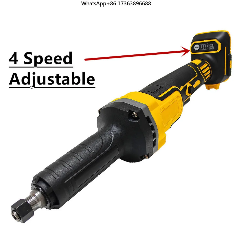 20V Battery Brushless Die Grinder 4 Speed Electric Engraving Polishing Machine Cordless Grinding Power Tools for Dewalty Battery
20V Battery Brushless Die Grinder 4 Speed Electric Engraving Polishing Machine Cordless Grinding Power Tools for Dewalty Battery