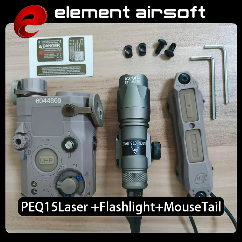 Outdoor Hunting Tactical PEQ15 Laser Indicator Red Green Light M600C M300A Lamp Dual Control Tail Switch For Outdoor Sports
Outdoor Hunting Tactical PEQ15 Laser Indicator Red Green Light M600C M300A Lamp Dual Control Tail Switch For Outdoor Sports