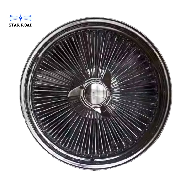 RCSR New Auto Parts Gold Silver Forged Passenger Car Wheels 30mm Lowrider Classic Vintage Wheels 100mm Spoke Wire Wheels for Old
RCSR New Auto Parts Gold Silver Forged Passenger Car Wheels 30mm Lowrider Classic Vintage Wheels 100mm Spoke Wire Wheels for Old