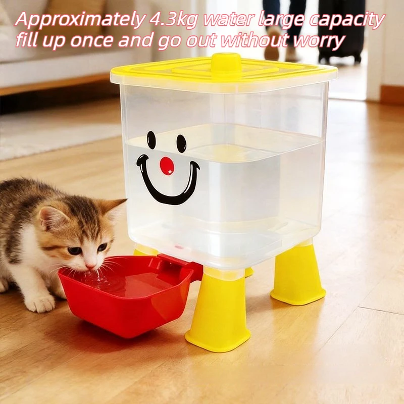 Large Capacity Gravity Pet Water Dispenser Automatic Water Bowl for Cats Dogs No-Electric Auto Stop Pets Drinking Feeder
Large Capacity Gravity Pet Water Dispenser Automatic Water Bowl for Cats Dogs No-Electric Auto Stop Pets Drinking Feeder