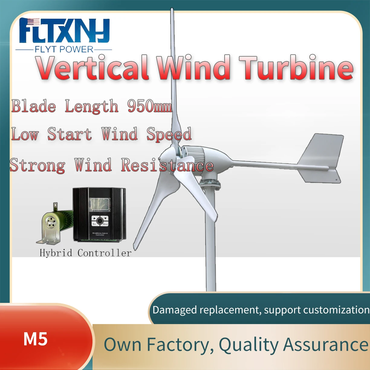 Fast Delivery Powerful 6KW 8KW Horizontal Wind Turbine Generator 12V 24V 48v 96v Low Windmill With Controller Free Power
Fast Delivery Powerful 6KW 8KW Horizontal Wind Turbine Generator 12V 24V 48v 96v Low Windmill With Controller Free Power