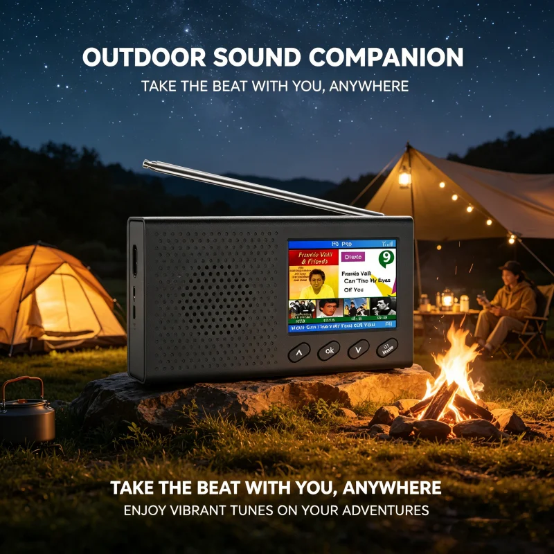 Цифровой радиоприемник DAB+ с Bluetooth-колонкой, цветным дисплеем, антенной и функцией часов для дома, офиса и улицы
Цифровой радиоприемник DAB+ с Bluetooth-колонкой, цветным дисплеем, антенной и функцией часов для дома, офиса и улицы