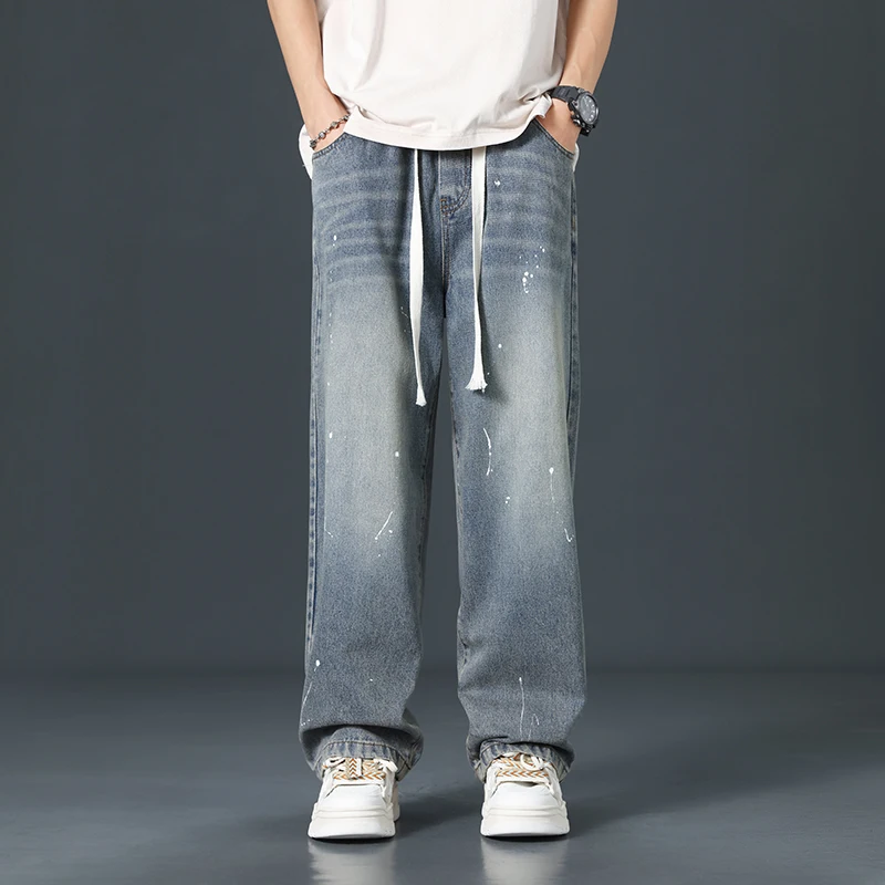 8XL Plus Size Jeans Men Spot Denim Pant Harajuku Fashion Casual Straight Pants Male Elastic Waist Jeans Big Size 8XL
8XL Plus Size Jeans Men Spot Denim Pant Harajuku Fashion Casual Straight Pants Male Elastic Waist Jeans Big Size 8XL
