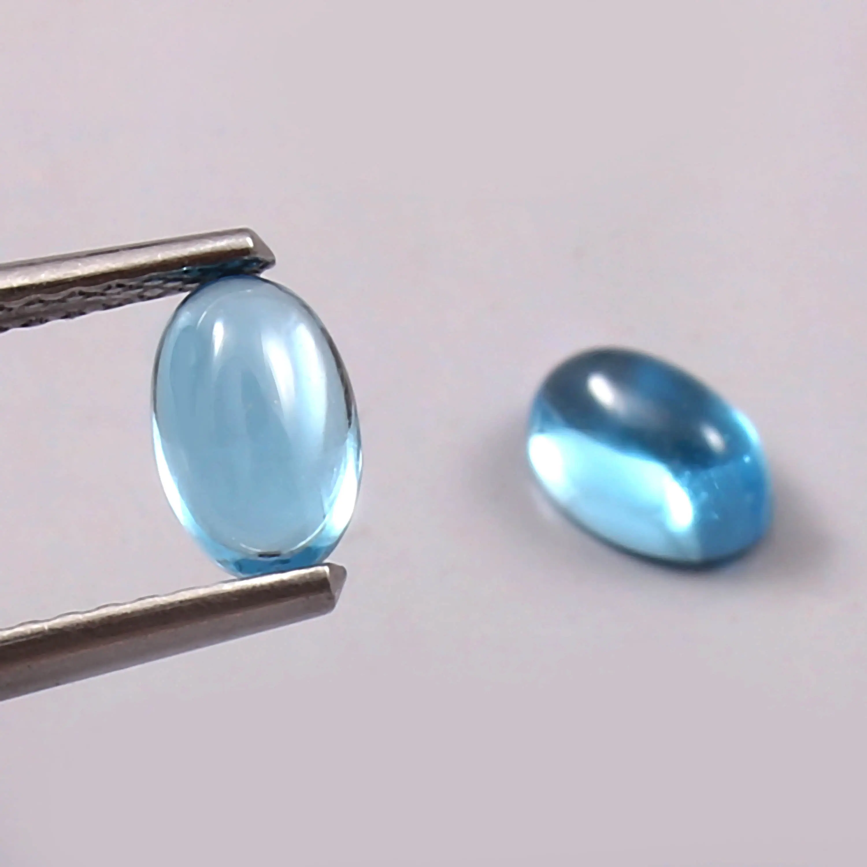 4X6mm Natural Swiss Blue Topaz Cabochon Gemstone Oval Shape 3 Pcs AAA Quality Gemstones Ready To Make Gorgeous Piece Of Jewelry
4X6mm Natural Swiss Blue Topaz Cabochon Gemstone Oval Shape 3 Pcs AAA Quality Gemstones Ready To Make Gorgeous Piece Of Jewelry
