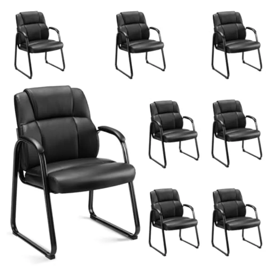 Office Desk Guest Chair Set of 8, Leather Waiting Room Chairs with Padded Arms for Elderly Home Reception Area Conference Room
Office Desk Guest Chair Set of 8, Leather Waiting Room Chairs with Padded Arms for Elderly Home Reception Area Conference Room