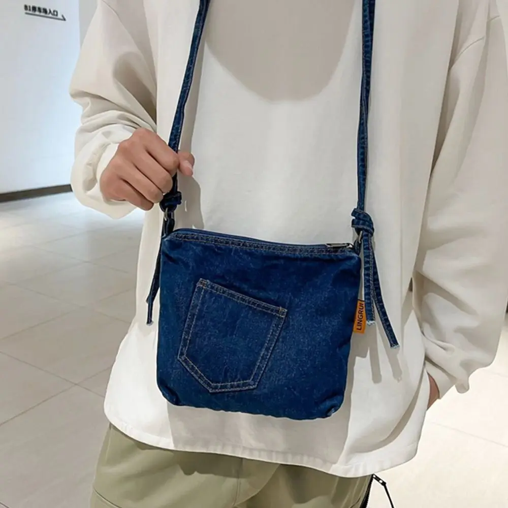 Portable Y2K Denim Canvas Bag Large Capacity Shopping Bag Vintage Handbag Solid Color Street Style Solid Crossbody Bag Outdoor
Portable Y2K Denim Canvas Bag Large Capacity Shopping Bag Vintage Handbag Solid Color Street Style Solid Crossbody Bag Outdoor