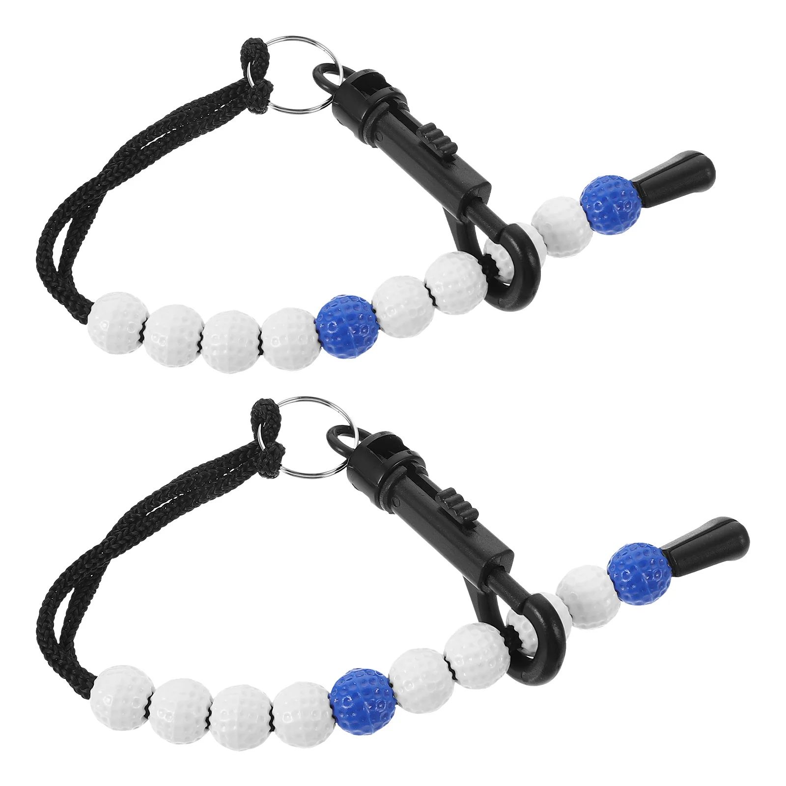 2 Pcs Golf Balls Wrist Scorer Golfing Supplies Bead Counter Chain Stroke Portable Scoring Shot Blue Accessory Outdoor
2 Pcs Golf Balls Wrist Scorer Golfing Supplies Bead Counter Chain Stroke Portable Scoring Shot Blue Accessory Outdoor