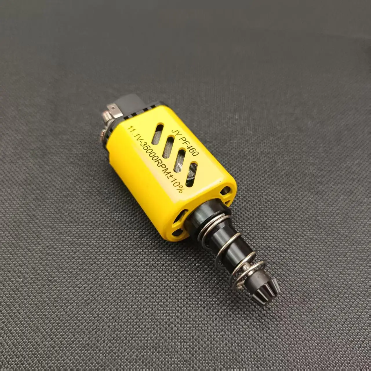 Высокомощный мотор для страйкбольных АЭГ 35000 об/мин, 11.1В, с длинным валом, неодимовым магнитом и низким тепловыделением, улучшенная версия для Jingji SLR Sijun
Высокомощный мотор для страйкбольных АЭГ 35000 об/мин, 11.1В, с длинным валом, неодимовым магнитом и низким тепловыделением, улучшенная версия для Jingji SLR Sijun