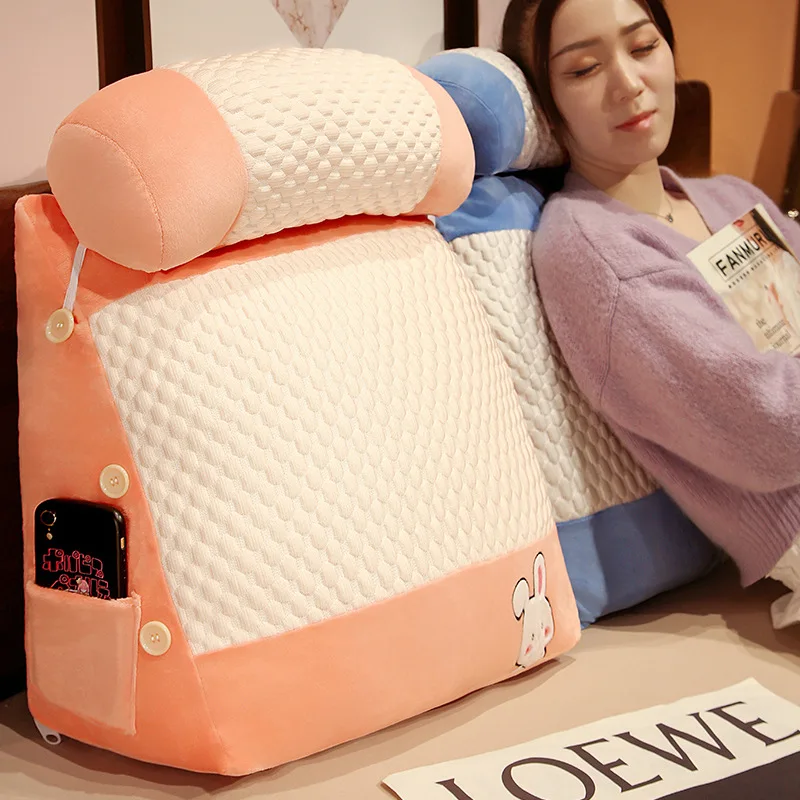 Adult Ice Beads Triangle Bedside Back Pillow Sofa Cushion Bedroom Bed Backrest Cool Breathable Waist Support Pillow
Adult Ice Beads Triangle Bedside Back Pillow Sofa Cushion Bedroom Bed Backrest Cool Breathable Waist Support Pillow