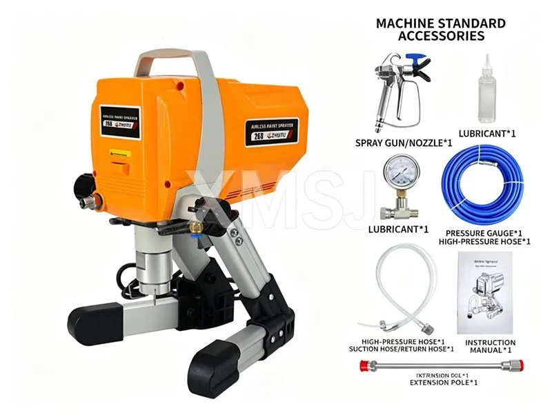1200W Portable High-Pressure Airless Spraying Machine For Household Paint Latex Paint Small DIY Spraying Machine
1200W Portable High-Pressure Airless Spraying Machine For Household Paint Latex Paint Small DIY Spraying Machine