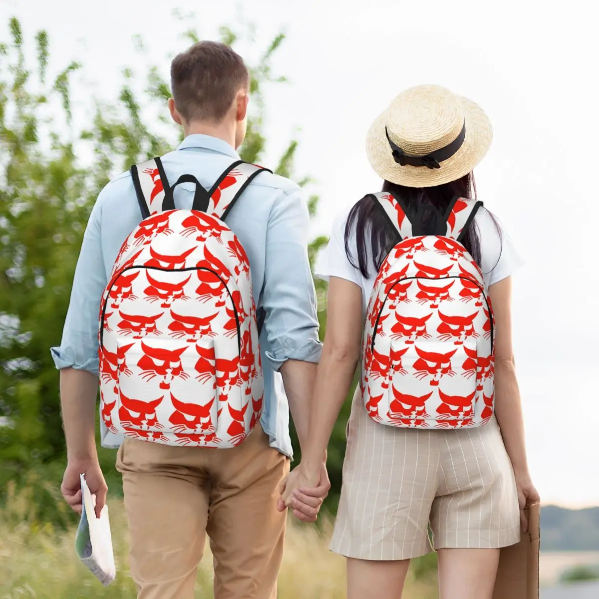 Bobcat Logo Student Backpack School Bag Hiking Travel Daypack for Men Women Bookbag Shoulder Bags
Bobcat Logo Student Backpack School Bag Hiking Travel Daypack for Men Women Bookbag Shoulder Bags