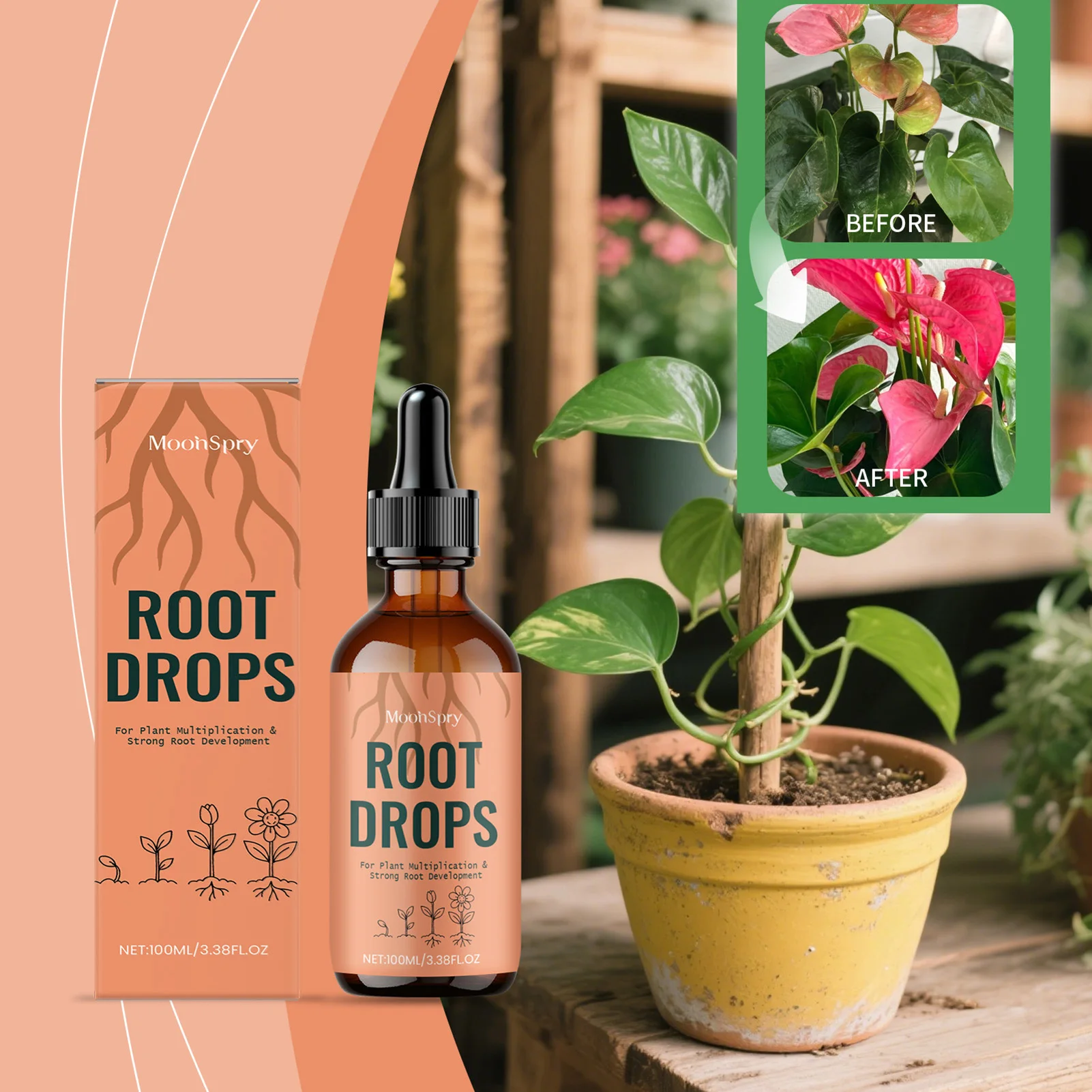 Root Drops For Propagations Repotting Perfect For All Houseplants, From Seedlings To Mature. Thoughtful Present For Plant
Root Drops For Propagations Repotting Perfect For All Houseplants, From Seedlings To Mature. Thoughtful Present For Plant