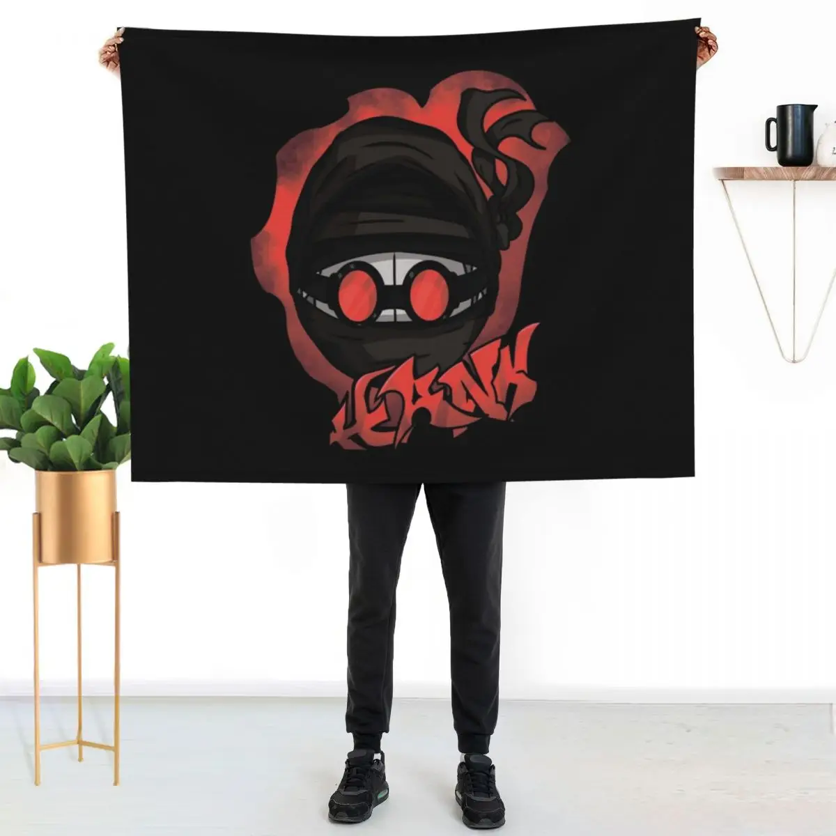 Madness combat hank head graffiti Throw Blanket Stylish Warm Blanket for Living Room Bedroom
Madness combat hank head graffiti Throw Blanket Stylish Warm Blanket for Living Room Bedroom