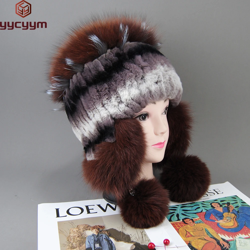 Russia New Style Women Real Genuine Fox Fur Beanies Hat Knit Winter Real Fur Hats Girls Natural Real Rex Rabbit Fur Skullies Cap
Russia New Style Women Real Genuine Fox Fur Beanies Hat Knit Winter Real Fur Hats Girls Natural Real Rex Rabbit Fur Skullies Cap