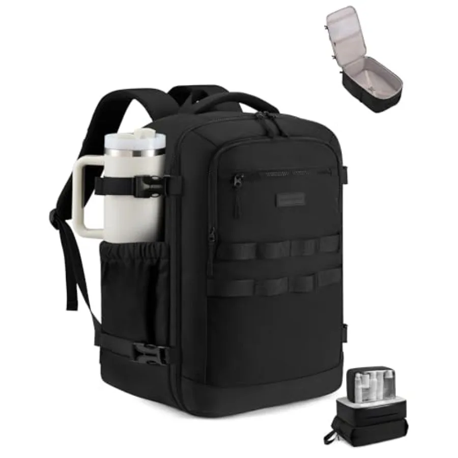 50L Travel Backpack for Women and Men TSA Approved Carry On Backpack with 3 Packing Cubes Waterproof Personal Item Bag Fits 17"
50L Travel Backpack for Women and Men TSA Approved Carry On Backpack with 3 Packing Cubes Waterproof Personal Item Bag Fits 17"