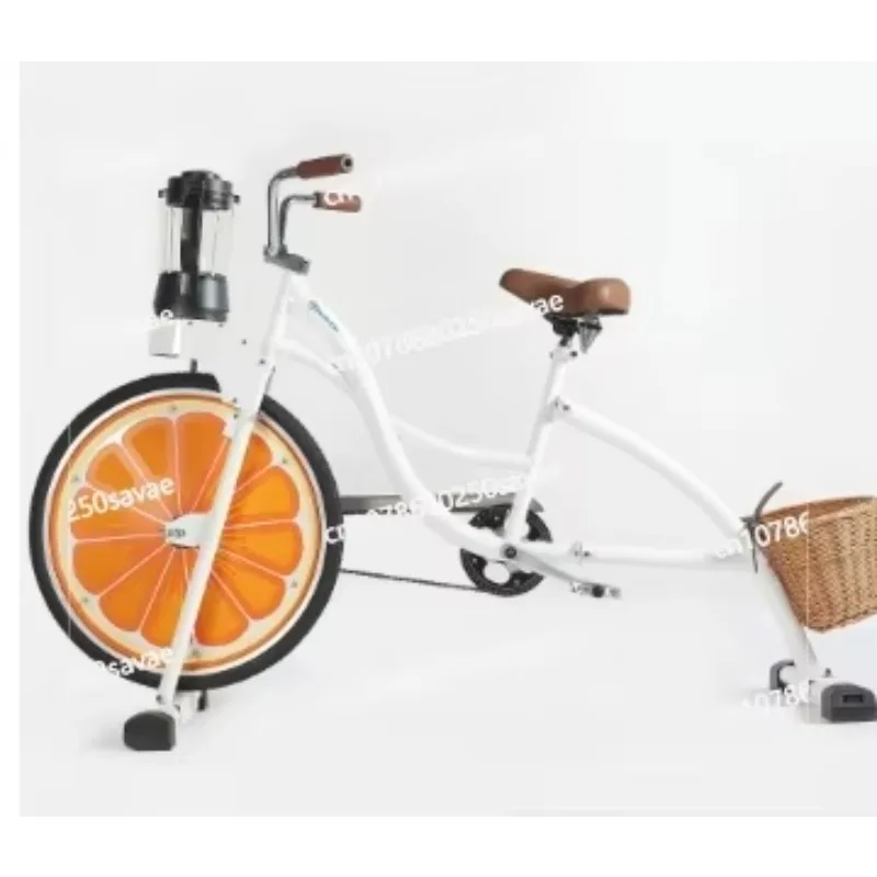 Newest Style Retro Exercise Fender Pedal Bicycle Pro Stationary Smoothie Bike Blender for Fruit and Vegetable Store
Newest Style Retro Exercise Fender Pedal Bicycle Pro Stationary Smoothie Bike Blender for Fruit and Vegetable Store