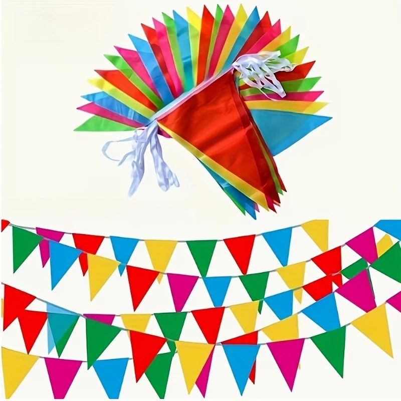 600pcs Colorful Hanging Triangular Flags in Red, Yellow, Blue, Green, and Pink - Perfect for Decorating Family Parties, Outdoor Activities, and Displaying Vibrant Flags for Outdoor Decoration
600pcs Colorful Hanging Triangular Flags in Red, Yellow, Blue, Green, and Pink - Perfect for Decorating Family Parties, Outdoor Activities, and Displaying Vibrant Flags for Outdoor Decoration