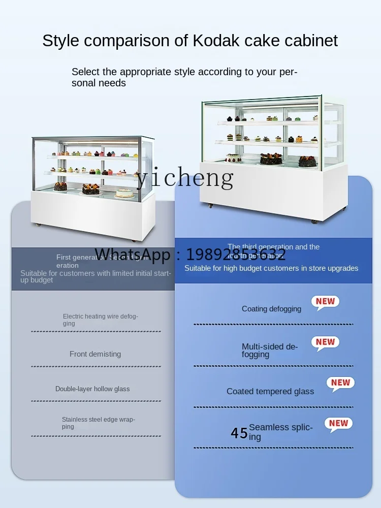BF Cake Refrigerated Display Cabinet Commercial Air-Cooled Small Dessert Cake Showcase Fresh Refrigerator
BF Cake Refrigerated Display Cabinet Commercial Air-Cooled Small Dessert Cake Showcase Fresh Refrigerator