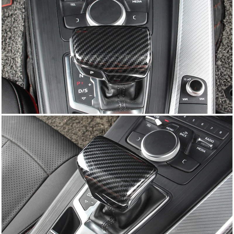 For Audi A4 B9 A5 2017 2018 Q7 2016 2017 2018 Car styling Interior Carbon Fiber Texture Gear Shift Knob Head Cover ONLY LHD
For Audi A4 B9 A5 2017 2018 Q7 2016 2017 2018 Car styling Interior Carbon Fiber Texture Gear Shift Knob Head Cover ONLY LHD