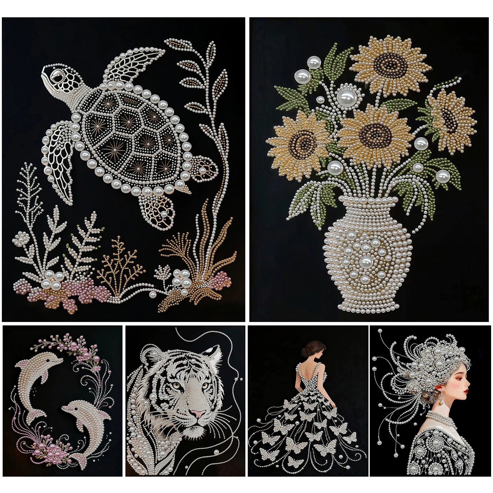 DIY Pearl Dot Painting Without Frame Pearl Gem Paintings Picture Arts Craft 30x40cm for Adults/Beginners Gift Home Decor
DIY Pearl Dot Painting Without Frame Pearl Gem Paintings Picture Arts Craft 30x40cm for Adults/Beginners Gift Home Decor