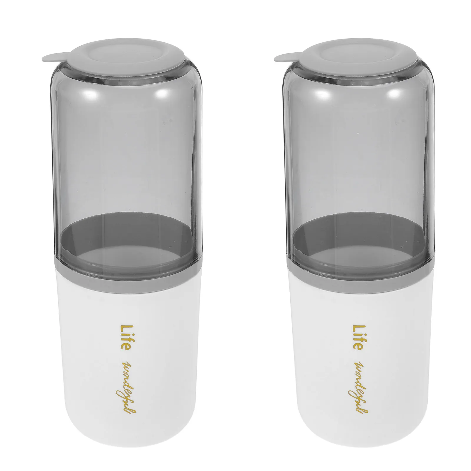 Набор из 2 дорожных контейнеров для зубных щеток, портативный держатель для зубной пасты с дренажным отверстием, герметичный футляр для зубных щеток, для рюкзака
Набор из 2 дорожных контейнеров для зубных щеток, портативный держатель для зубной пасты с дренажным отверстием, герметичный футляр для зубных щеток, для рюкзака