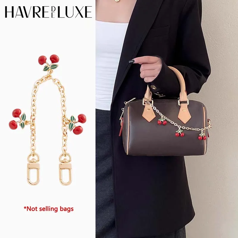 Fashion cherry chain for women's bag decoration chain accessories bag extension chain bag accessories
Fashion cherry chain for women's bag decoration chain accessories bag extension chain bag accessories