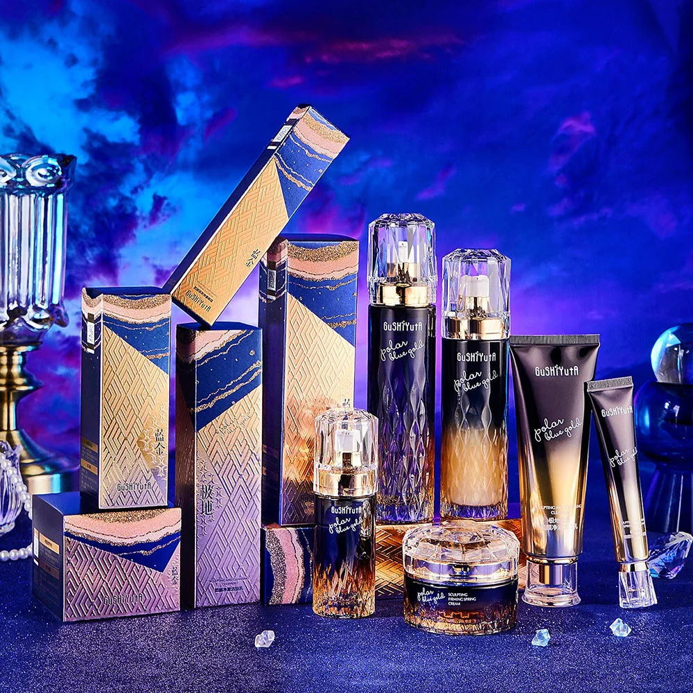Polar Blue Gold Tightening Skin Elasticity Essence Muscle Penetration Skincare Sets Shrink Pores Brighten Improve Roughness
Polar Blue Gold Tightening Skin Elasticity Essence Muscle Penetration Skincare Sets Shrink Pores Brighten Improve Roughness