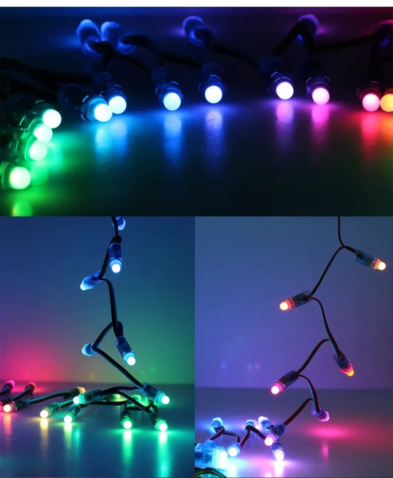 50PCS DC12V WS2811 2811 IC Full Color RGB LED Pixels Module String Light waterproof Holidays Christmas Festival lamp
50PCS DC12V WS2811 2811 IC Full Color RGB LED Pixels Module String Light waterproof Holidays Christmas Festival lamp