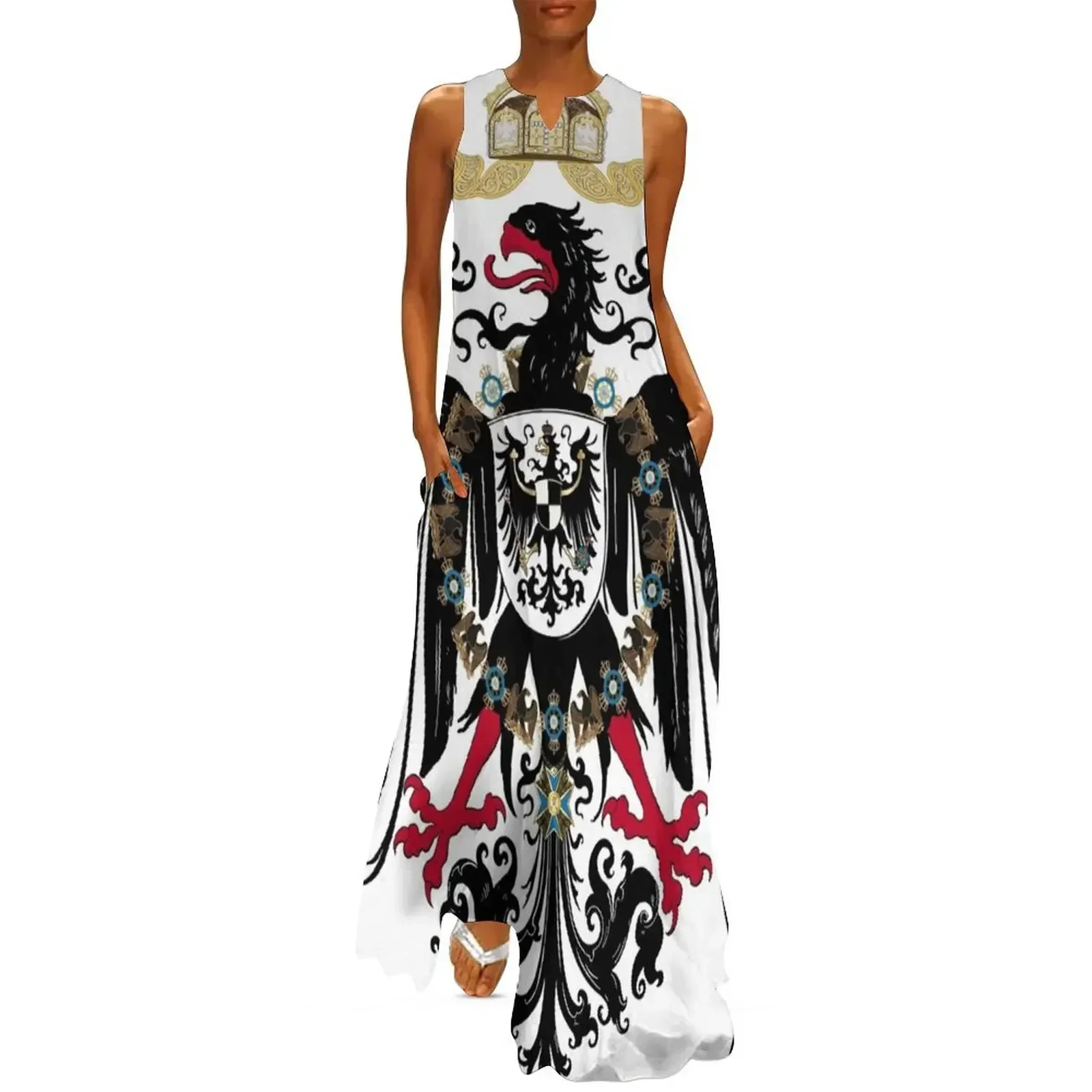 German Empire Eagle Long Dress party dresses women ladies dresses for special occasions Women's long dress woman dress
German Empire Eagle Long Dress party dresses women ladies dresses for special occasions Women's long dress woman dress